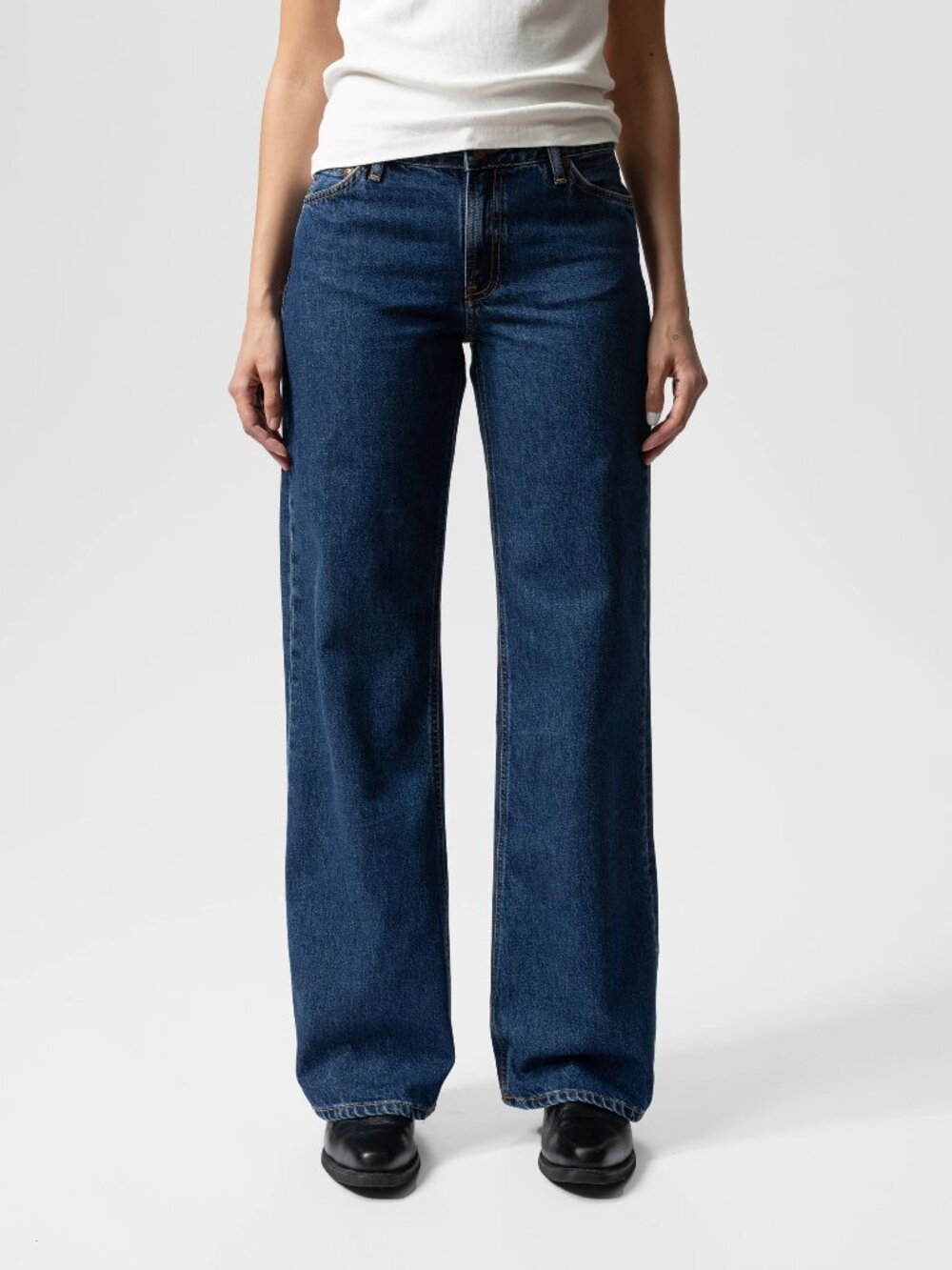 Nudie Jeans Co Wide Heidi Jeans Evening Jazz Size 29
